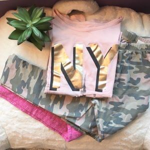 Girls leggings and top bundle